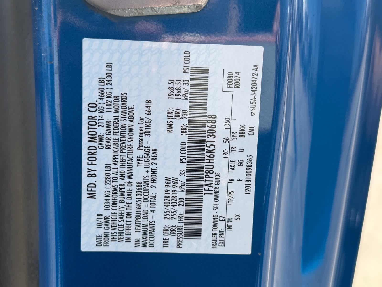 Thumbnail: 2019 Ford Mustang - 24