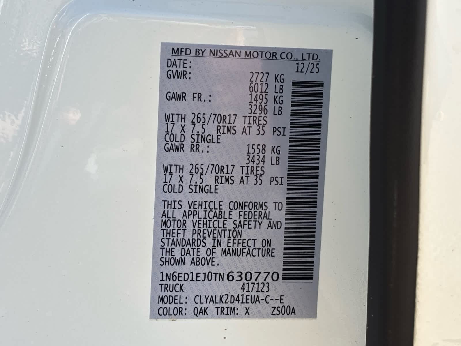 Thumbnail: 2026 Nissan Frontier - 25