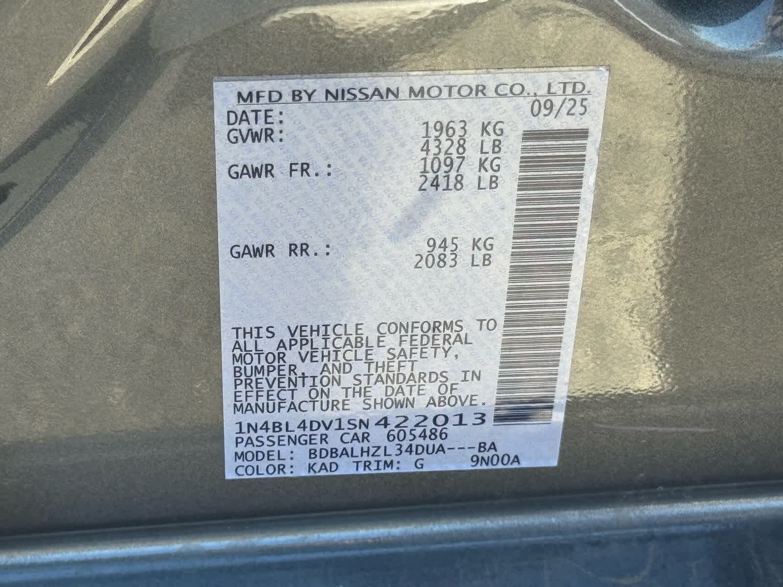 Thumbnail: 2025 Nissan Altima - 23