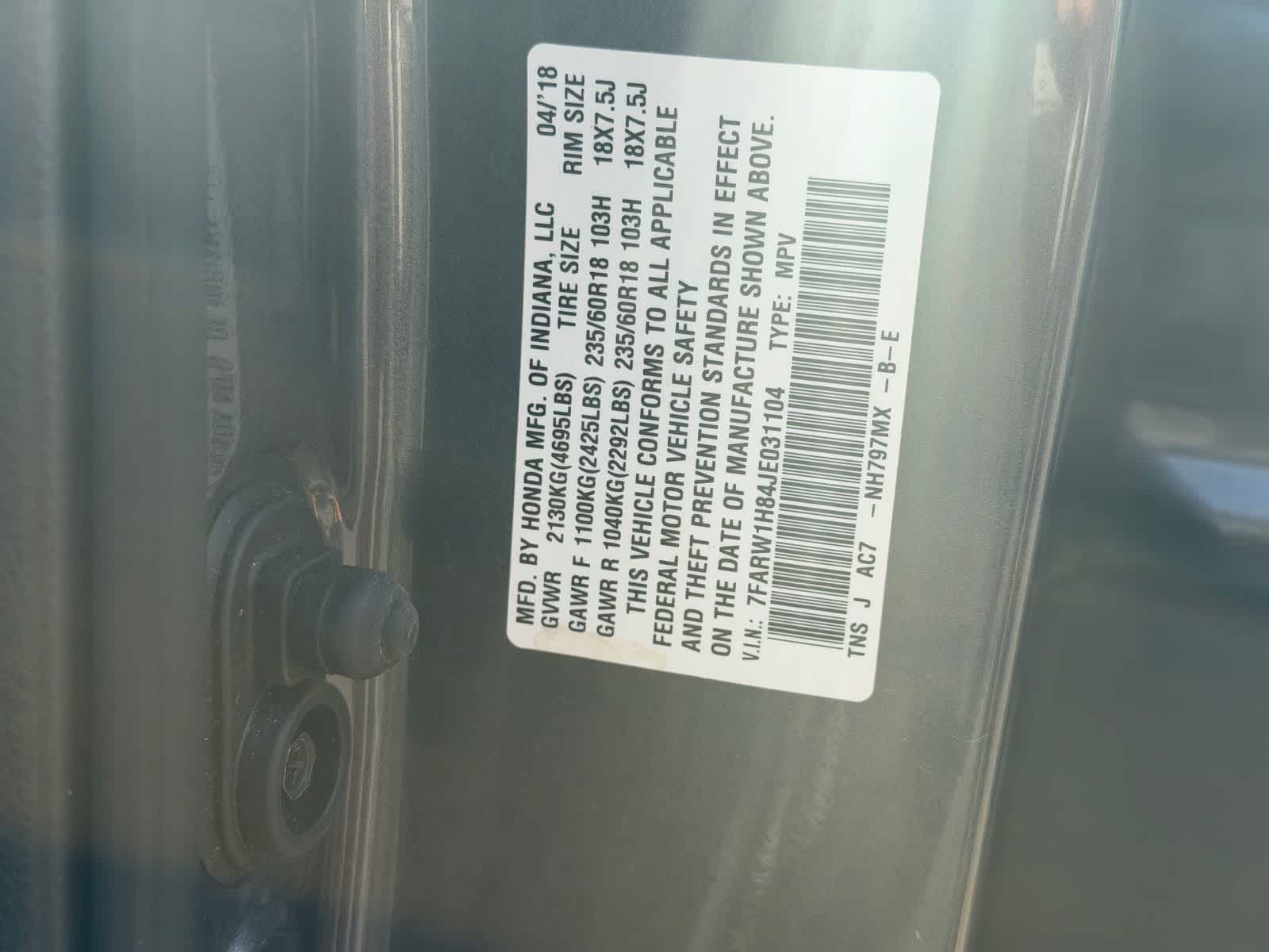 Thumbnail: 2018 Honda CR-V - 33