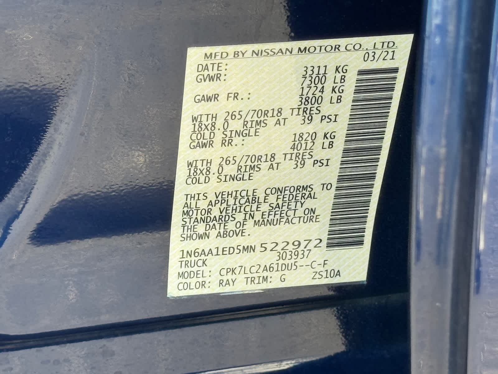 Thumbnail: 2021 Nissan Titan - 32