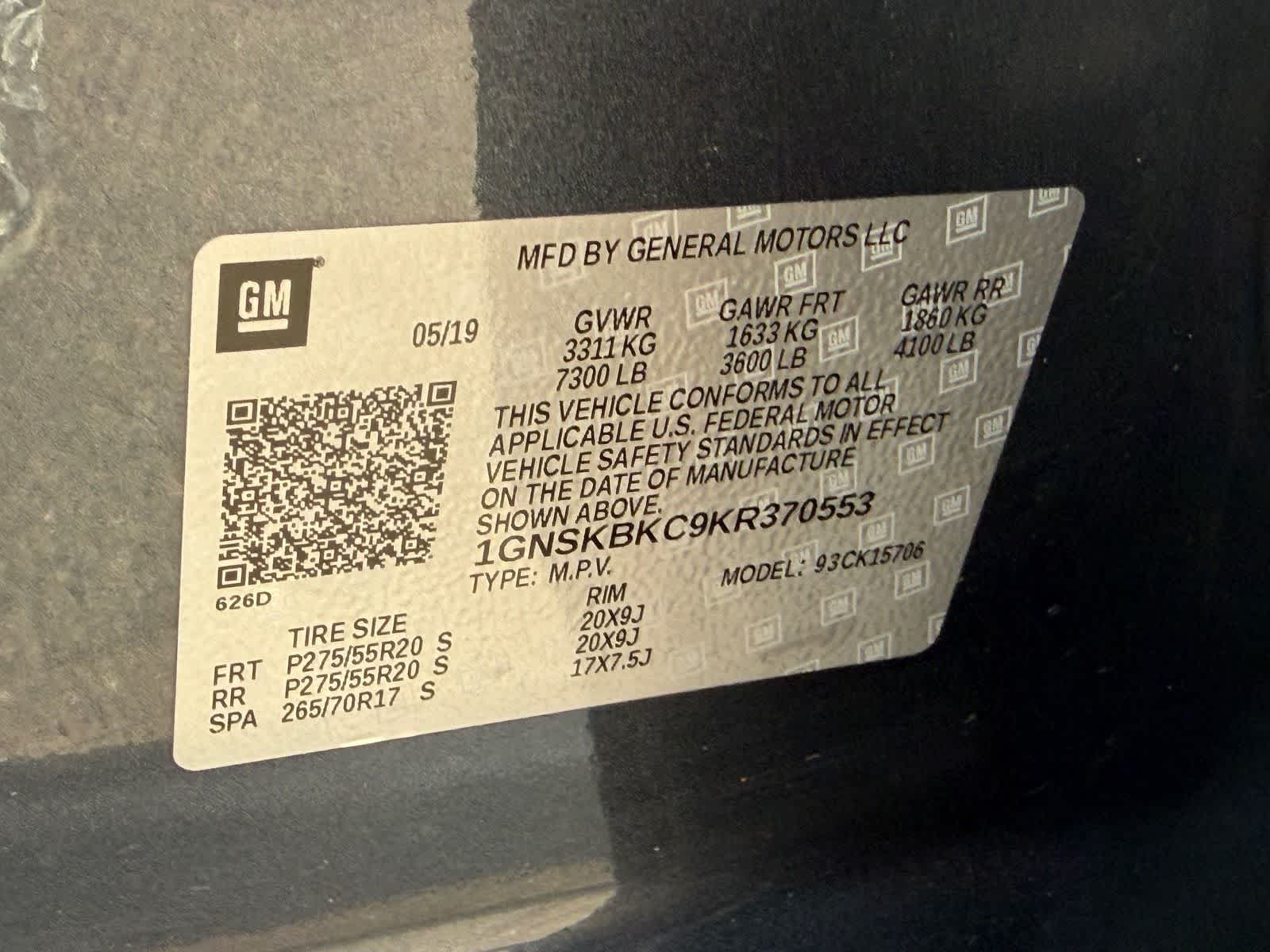 Thumbnail: 2019 Chevrolet Tahoe - 30