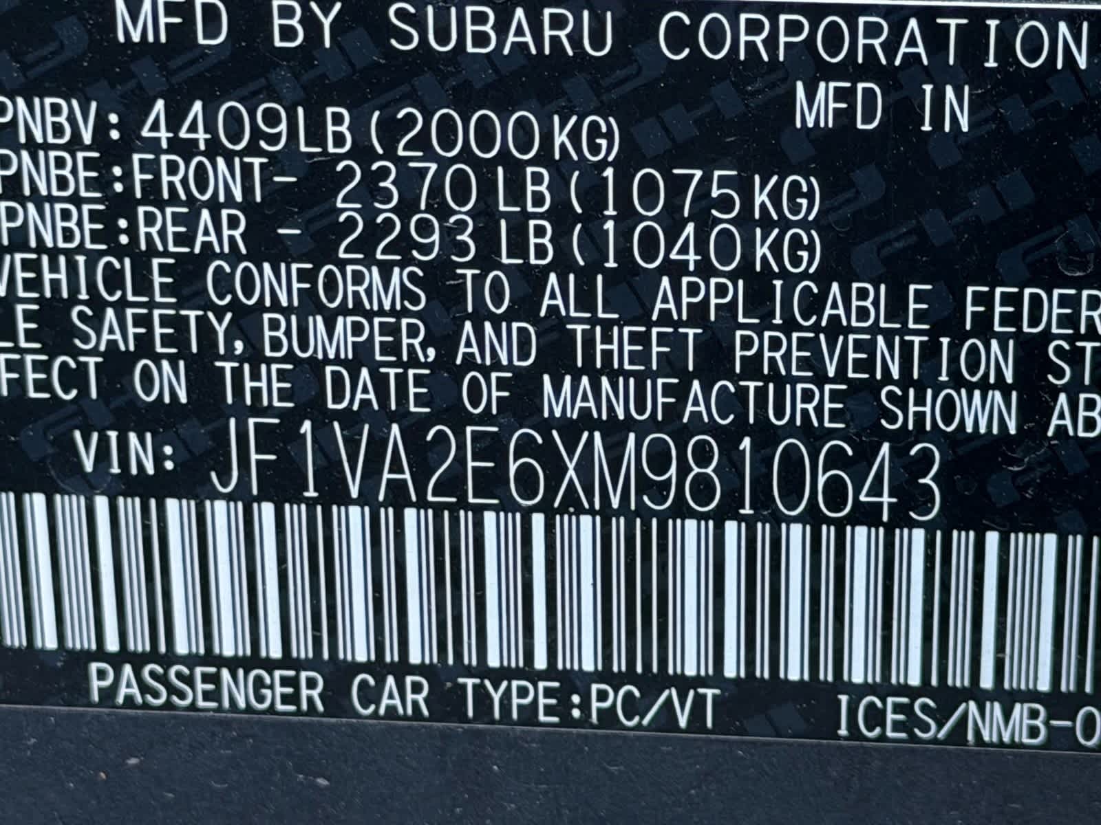 Thumbnail: 2021 Subaru WRX - 24