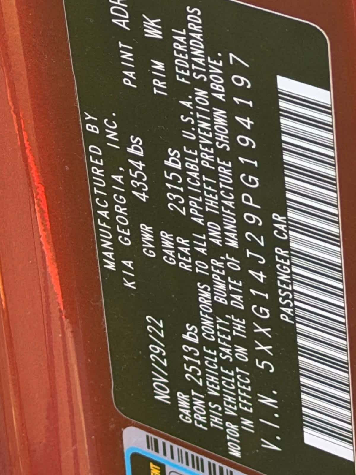 Thumbnail: 2023 Kia K5 - 36