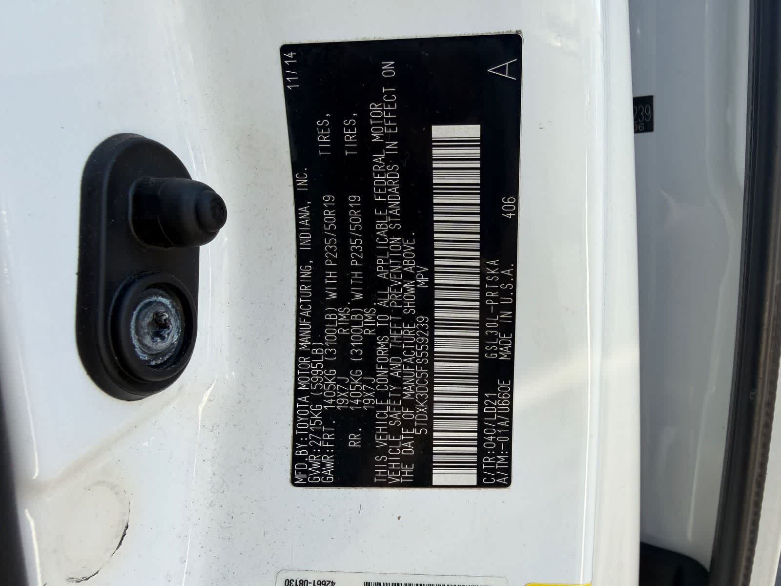 Thumbnail: 2015 Toyota Sienna - 30