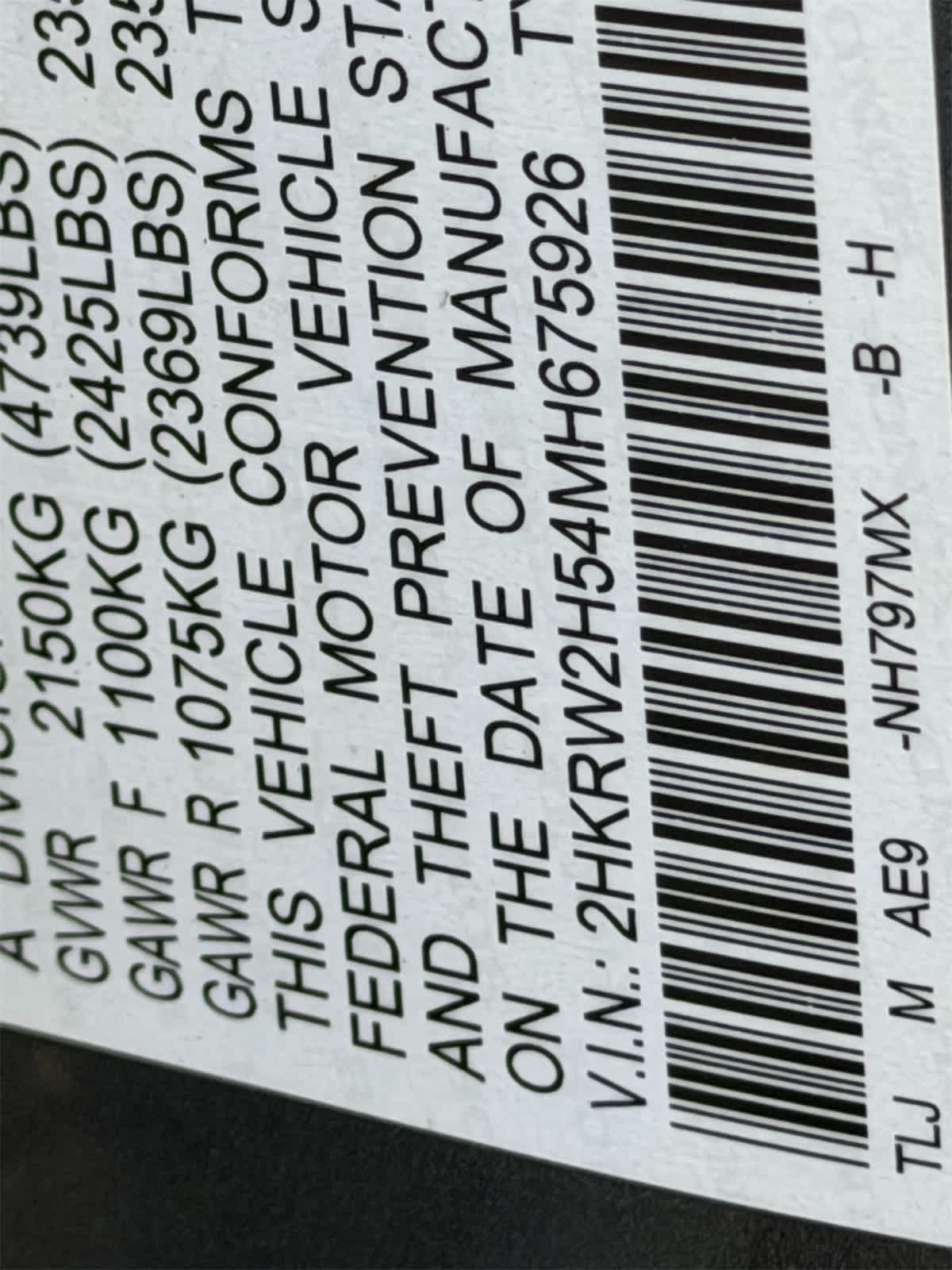 Thumbnail: 2021 Honda CR-V - 36