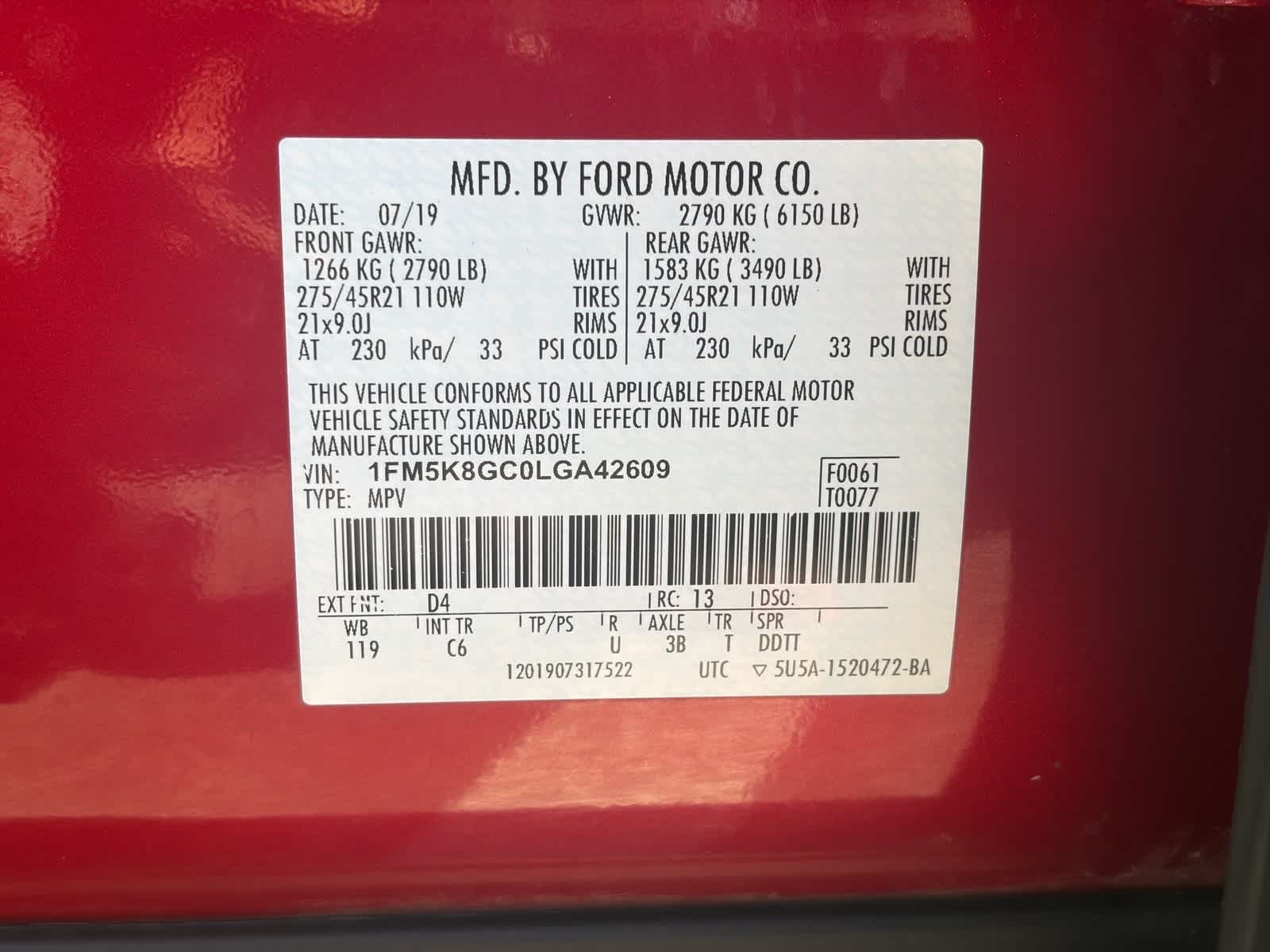 Thumbnail: 2020 Ford Explorer - 26