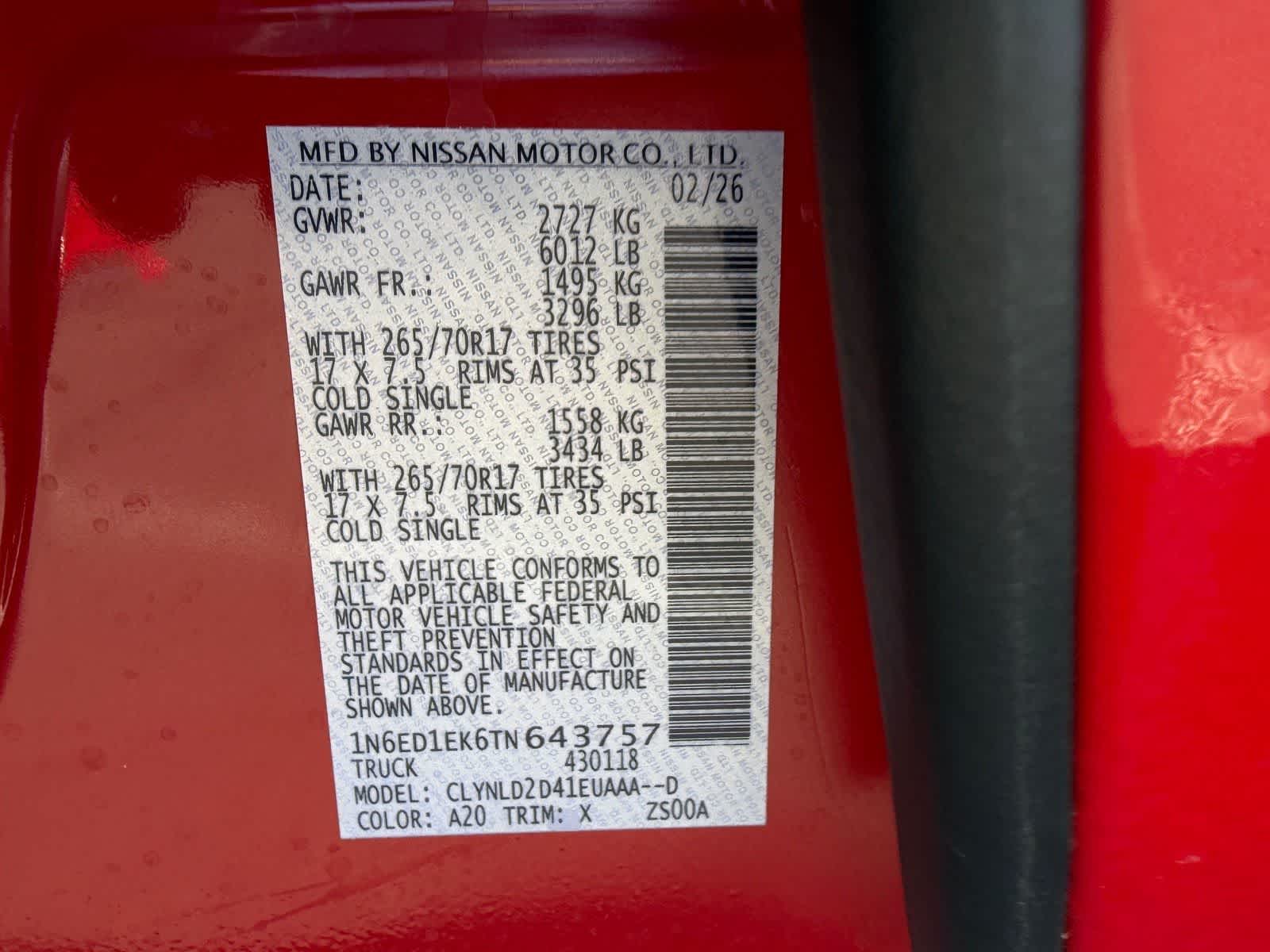 Thumbnail: 2026 Nissan Frontier - 32