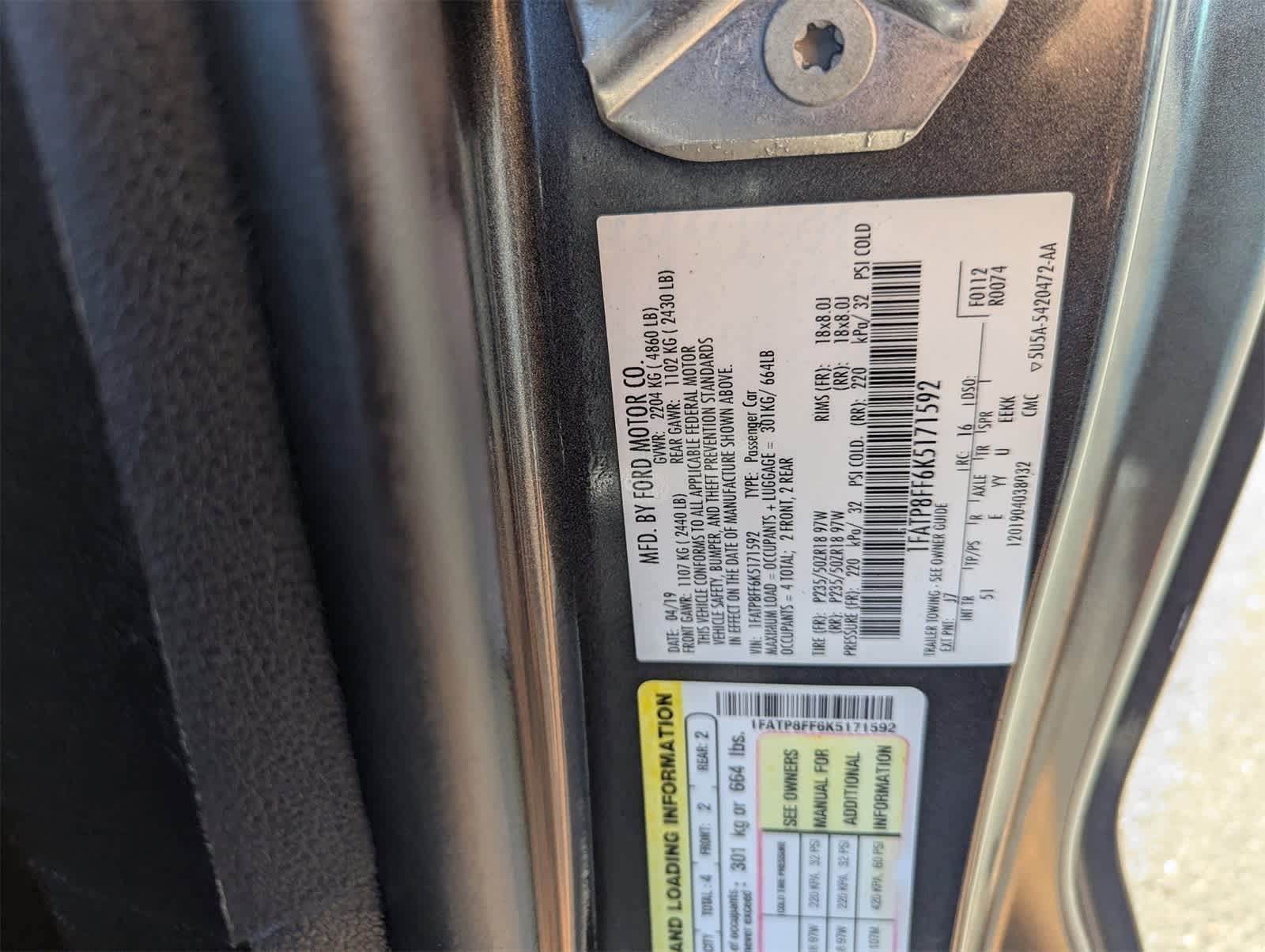 Thumbnail: 2019 Ford Mustang - 34