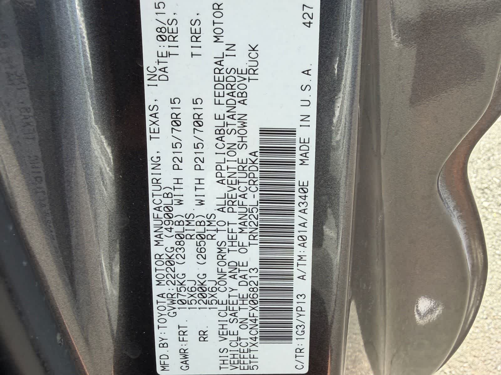 Thumbnail: 2015 Toyota Tacoma - 27