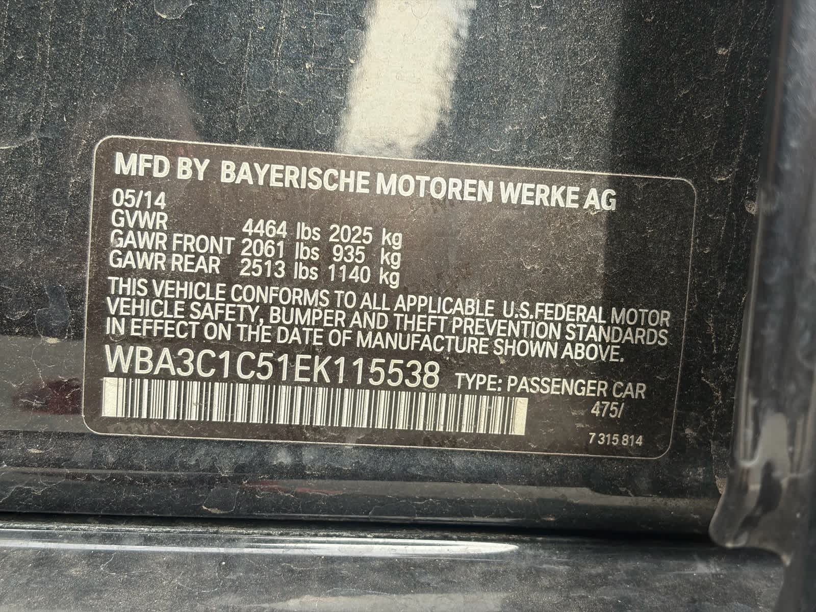 Thumbnail: 2014 BMW 3 Series - 15