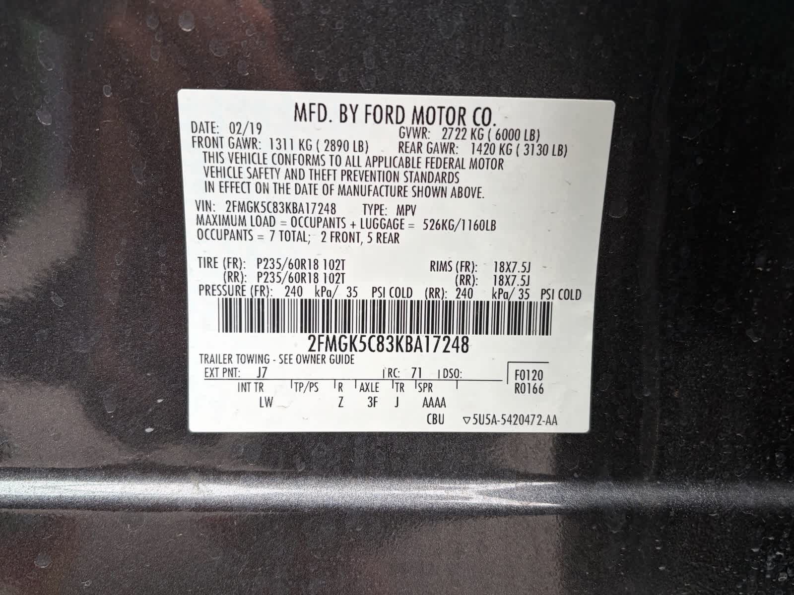 Thumbnail: 2019 Ford Flex - 21