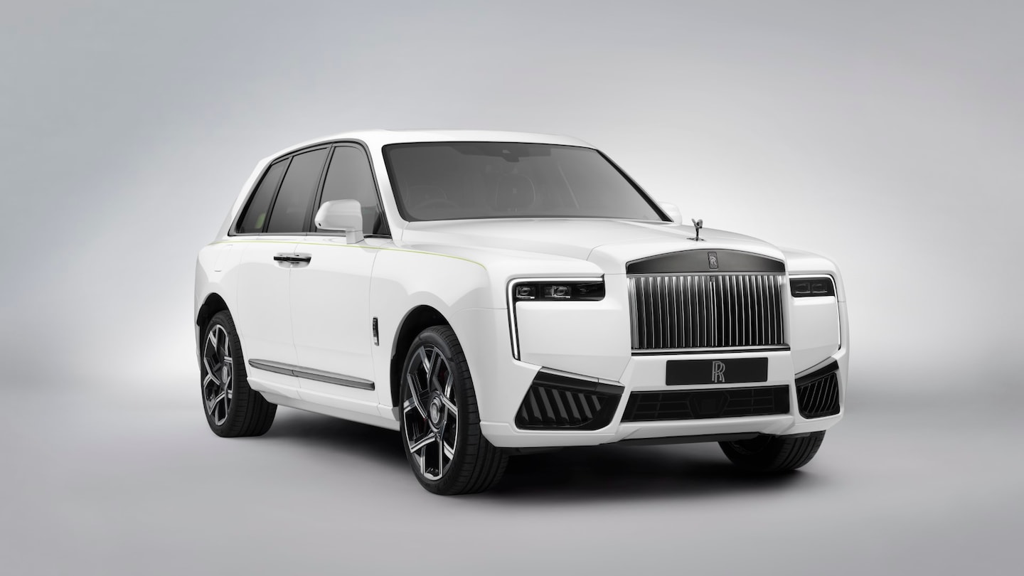 The new Rolls-Royce Black Badge Cullinan Series II