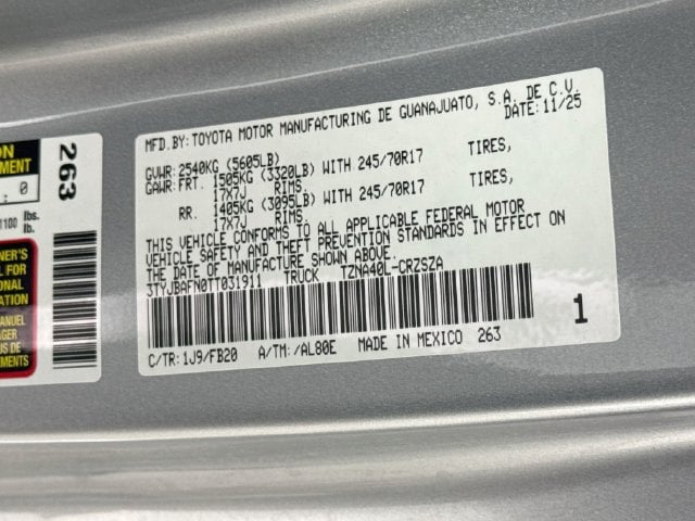 2026 Toyota Tacoma SR5 - Photo 27