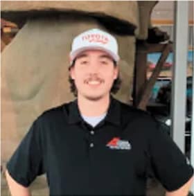 Staff member Davis Hindson from ID_606268