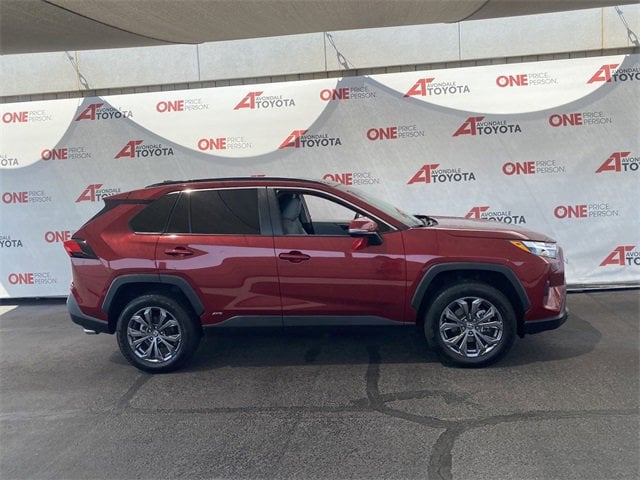 Certified 2022 Toyota RAV4 XLE Premium with VIN 2T3B6RFV3NW035472 for sale in Avondale, AZ