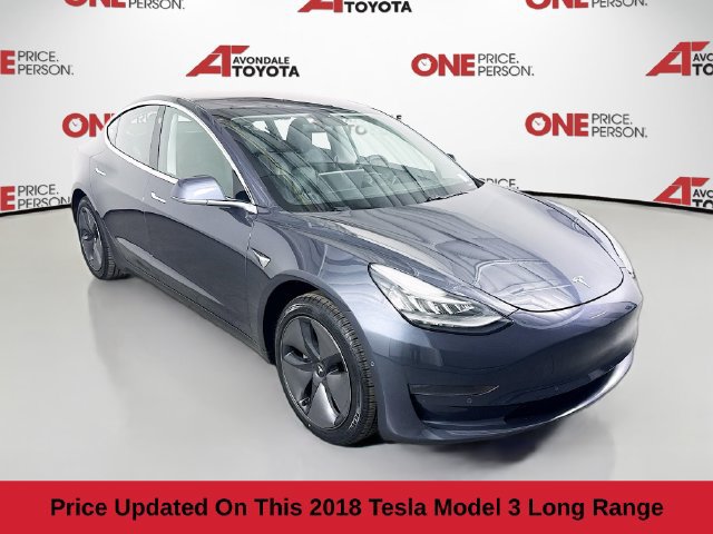 Used 2018 Tesla Model 3 Long Range with VIN 5YJ3E1EA1JF021285 for sale in Avondale, AZ