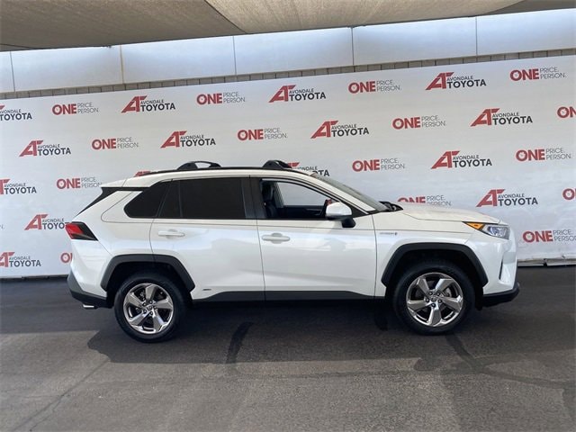 Certified 2021 Toyota RAV4 XLE Premium with VIN JTMB6RFV7MD033560 for sale in Avondale, AZ