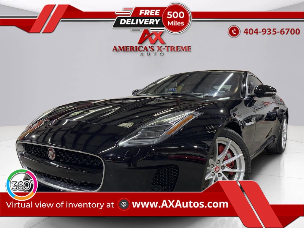 Used 2018 Jaguar F-TYPE 296HP Coupe