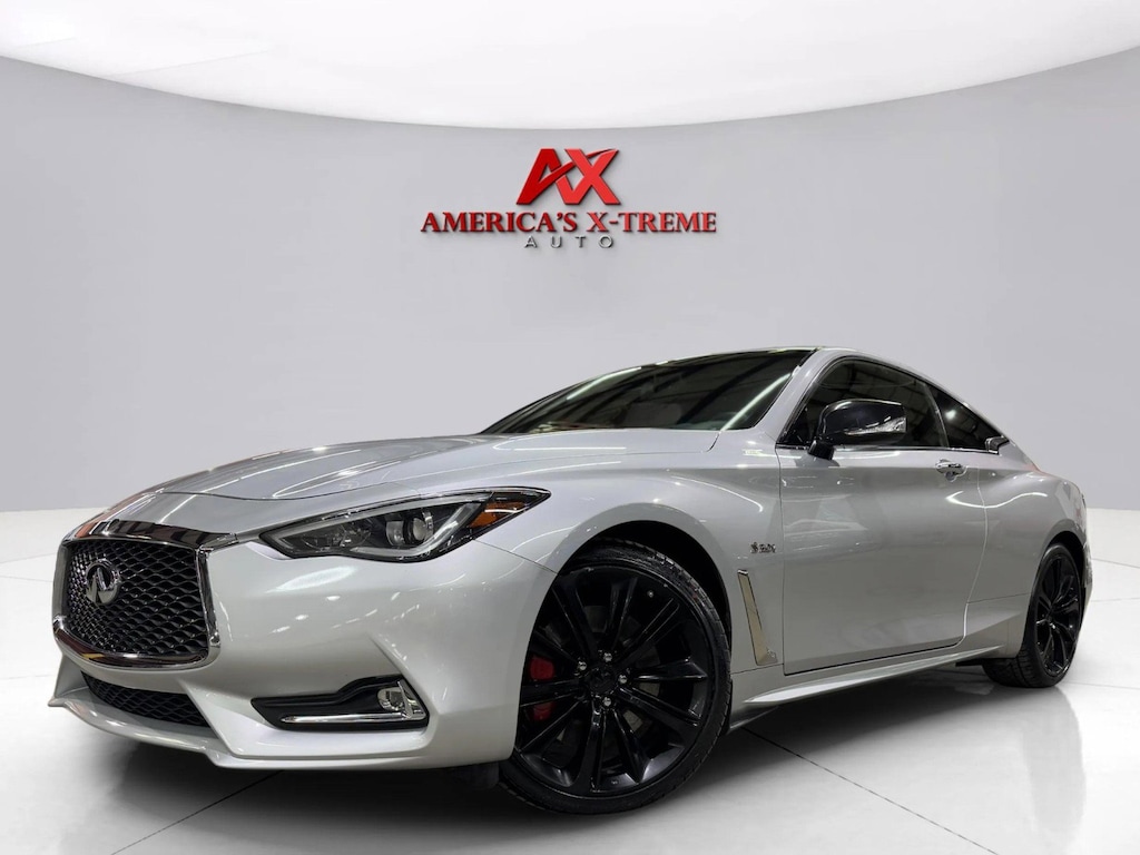 Used 2018 INFINITI Q60 3.0t Red Sport 400 Coupe