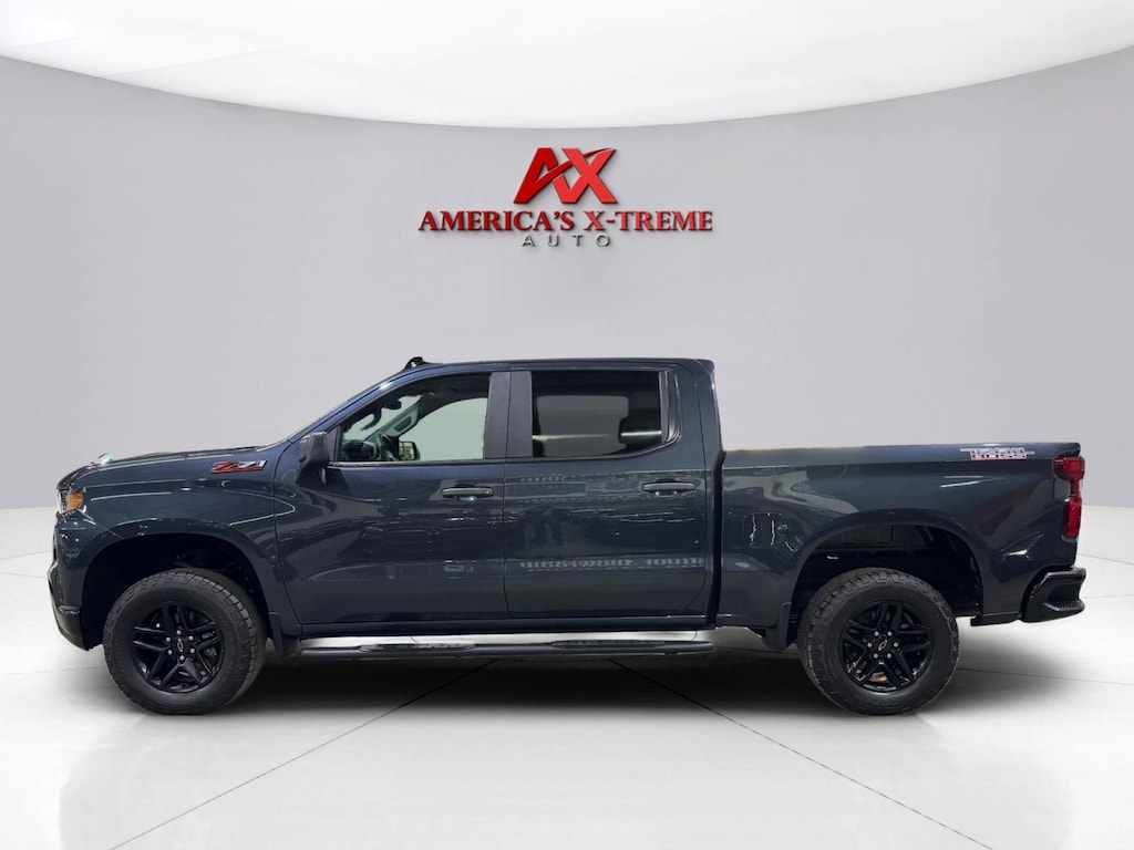 Used 2021 Chevrolet Silverado 1500 Custom Trail Boss Truck Crew Cab