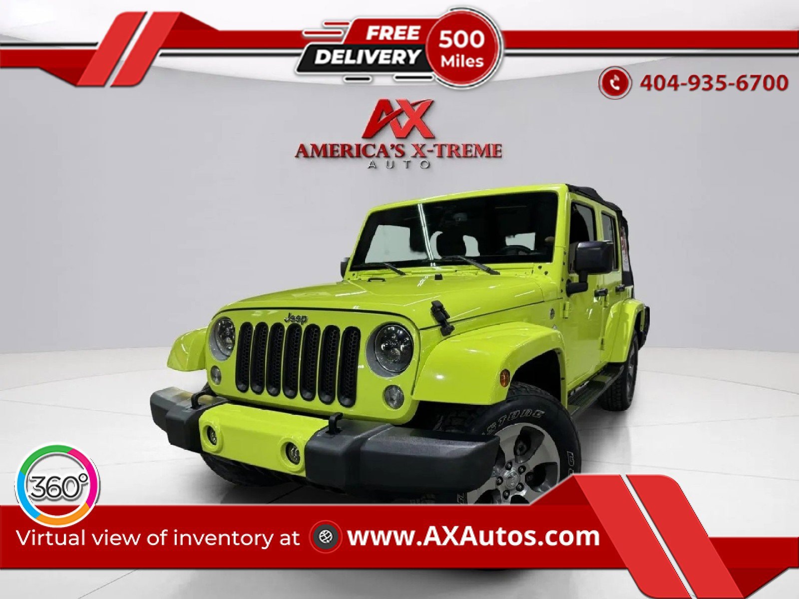 2016 Jeep Wrangler Unlimited