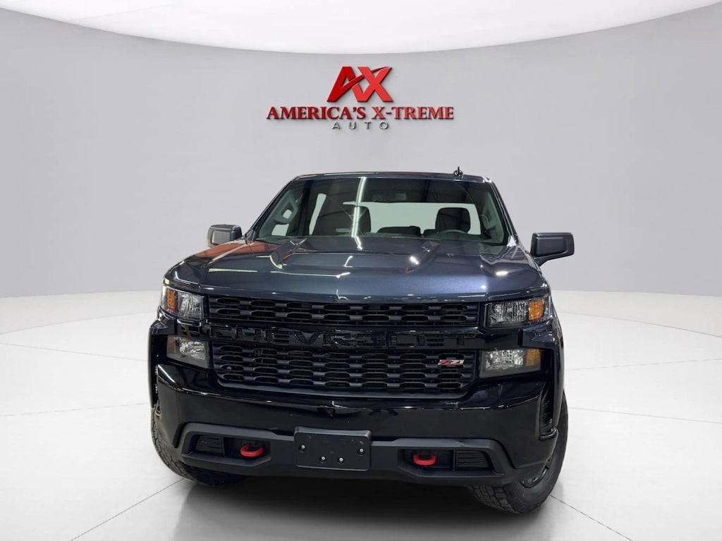 Used 2021 Chevrolet Silverado 1500 Custom Trail Boss Truck Crew Cab