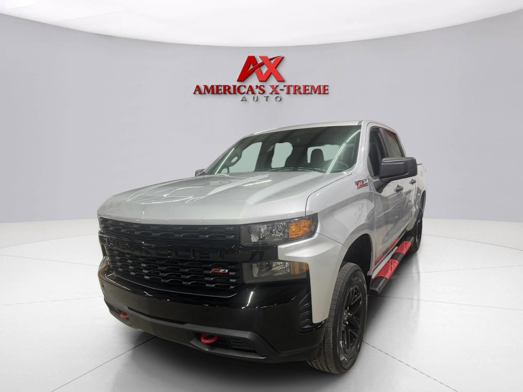 Used 2020 Chevrolet Silverado 1500 Silverado Custom Trail Boss Truck Crew Cab