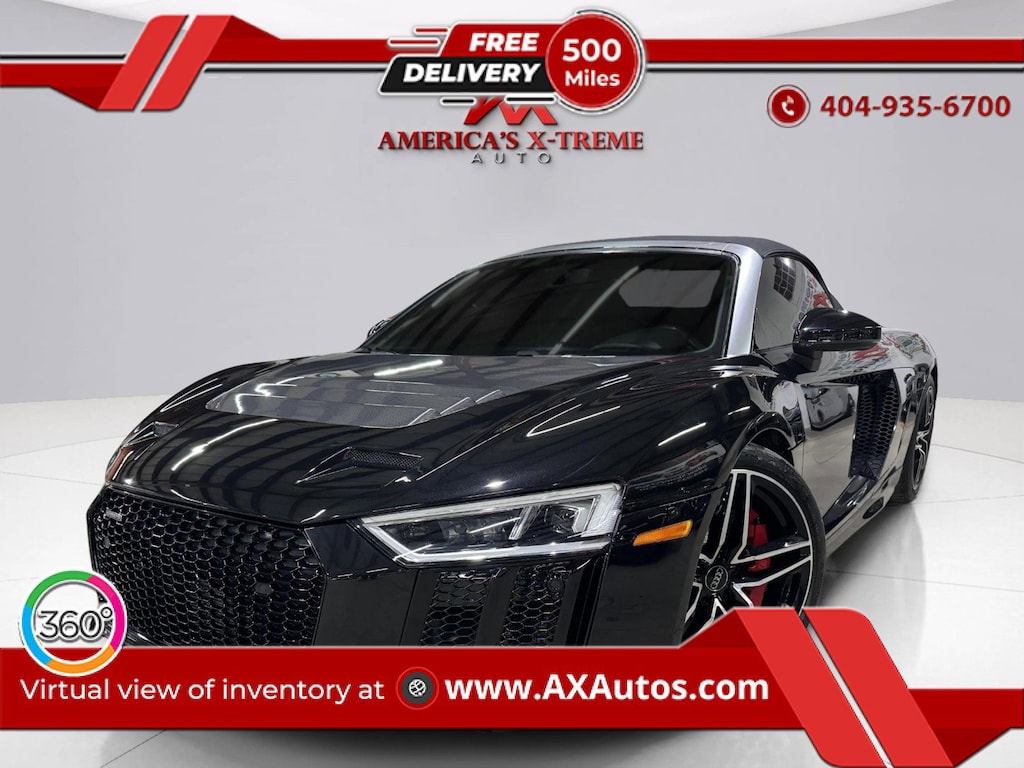 Used 2017 Audi R8 5.2 V10 Spyder