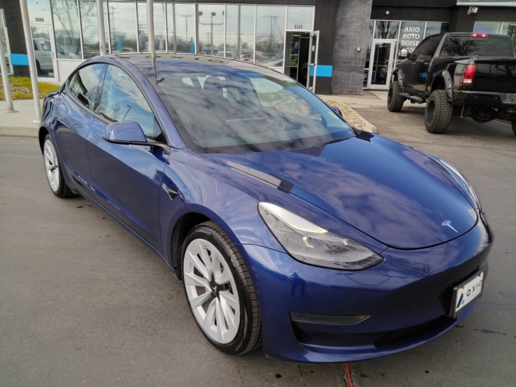 Used 2022 Tesla Model 3  with VIN 5YJ3E1EA2NF143451 for sale in Sandy, UT