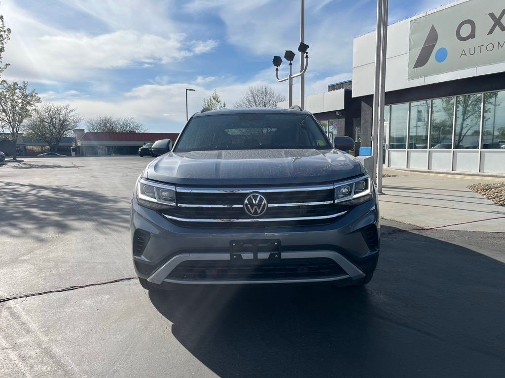 Used 2021 Volkswagen Atlas SE w/Tech with VIN 1V2HR2CA5MC574640 for sale in Sandy, UT