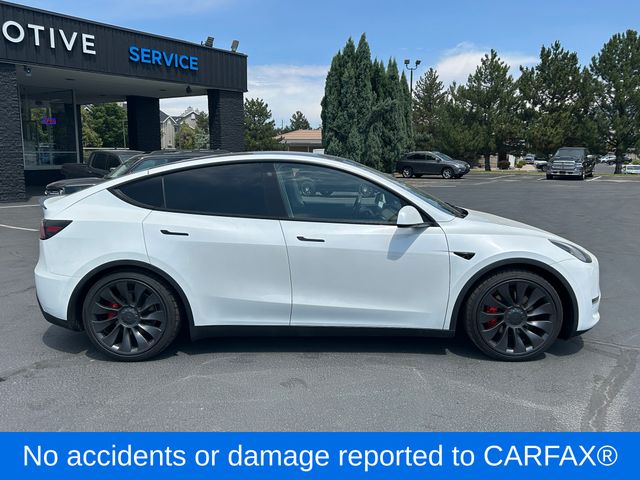 Used 2022 Tesla Model Y Performance with VIN 7SAYGDEF8NF382762 for sale in Sandy, UT