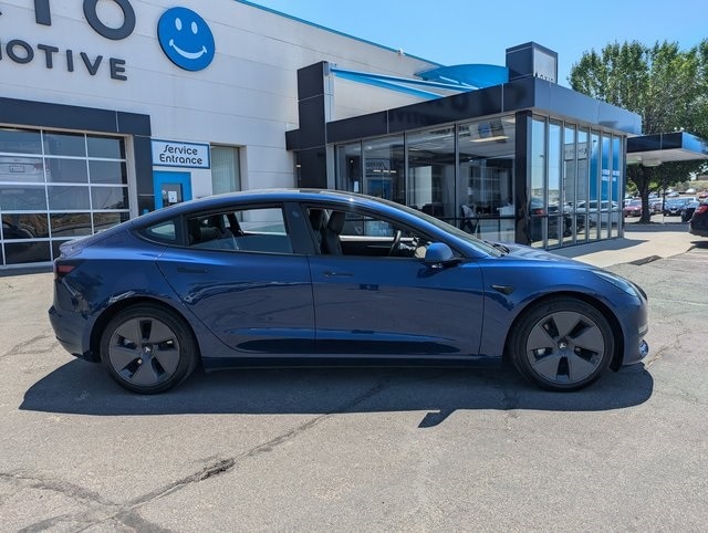 Used 2023 Tesla Model 3 Base with VIN 5YJ3E1EA0PF448546 for sale in Sandy, UT