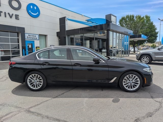 Used 2022 BMW 5 Series 530i with VIN WBA13BJ02NCJ16258 for sale in Sandy, UT