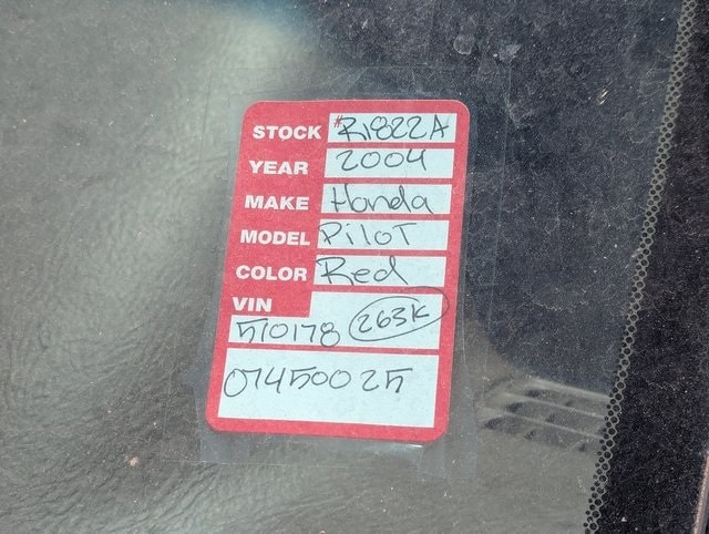 Used 2004 Honda Pilot For Sale at Axio Automotive