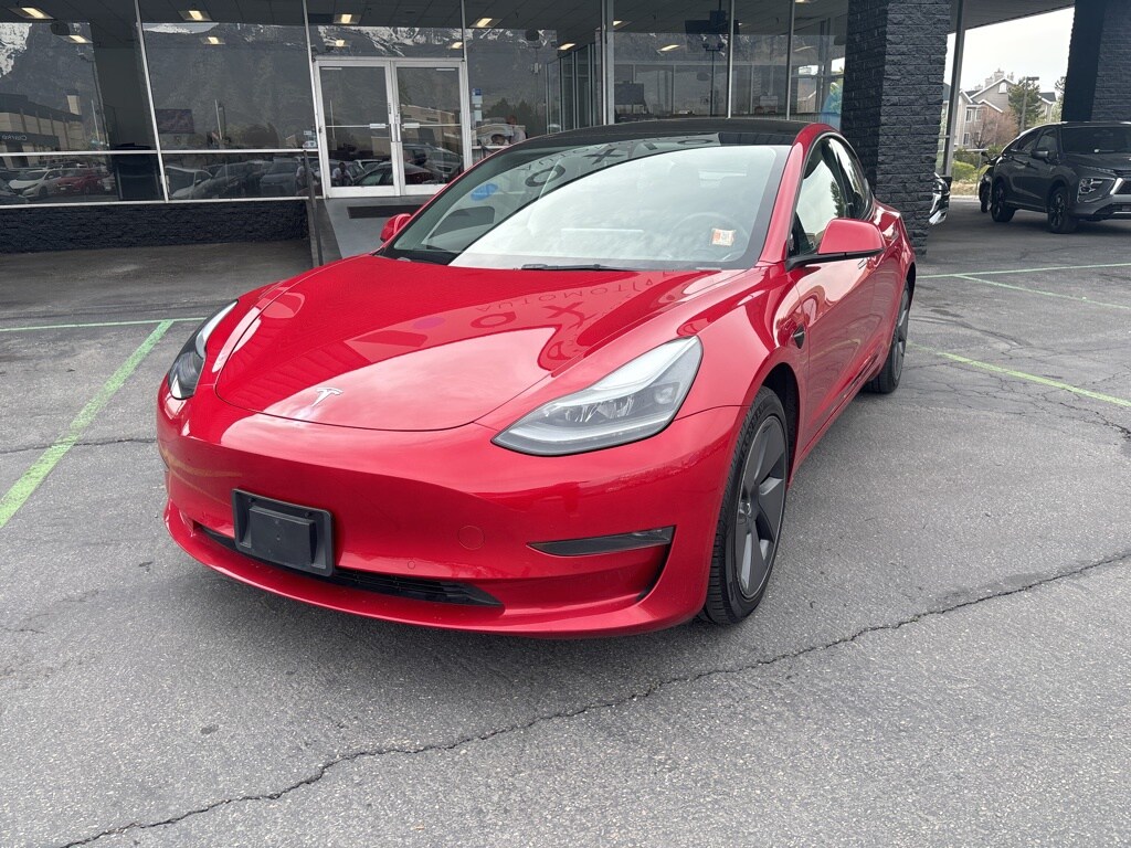 Used 2022 Tesla Model 3  with VIN 5YJ3E1EA8NF190676 for sale in Sandy, UT