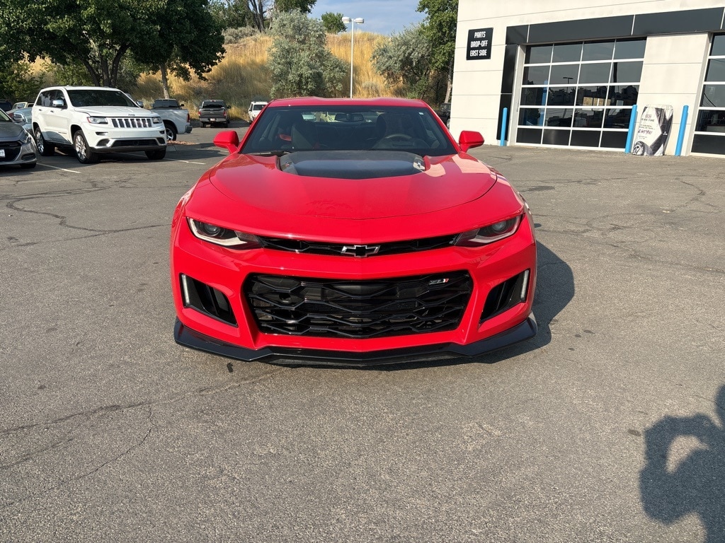 Used 2018 Chevrolet Camaro ZL1 with VIN 1G1FK1R66J0145412 for sale in Sandy, UT