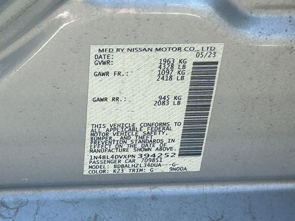 2023 Nissan Altima SV - Photo 34