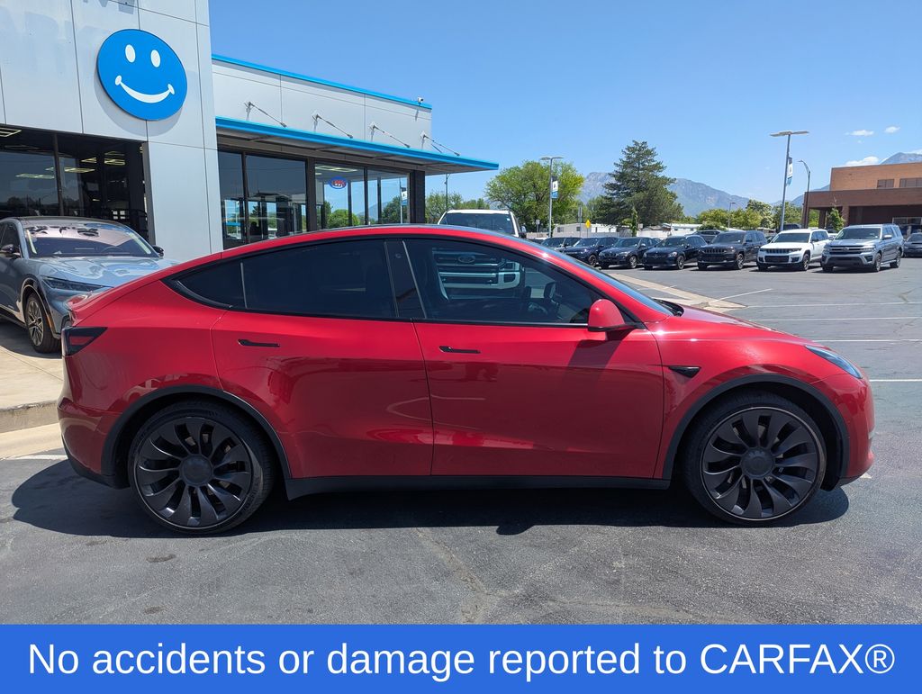 Used 2020 Tesla Model Y Performance with VIN 5YJYGDEF4LF022236 for sale in Sandy, UT