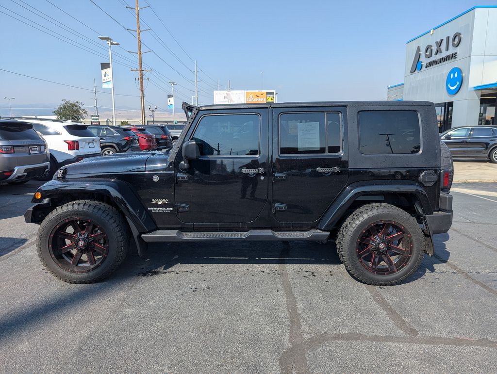 Used 2017 Jeep Wrangler Unlimited Sahara with VIN 1C4BJWEG3HL561804 for sale in Sandy, UT