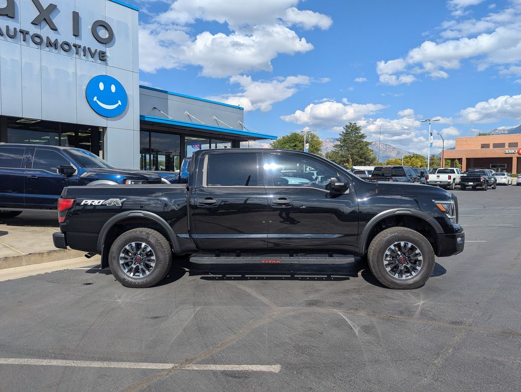 Used 2021 Nissan Titan PRO-4X with VIN 1N6AA1ED6MN536427 for sale in Sandy, UT