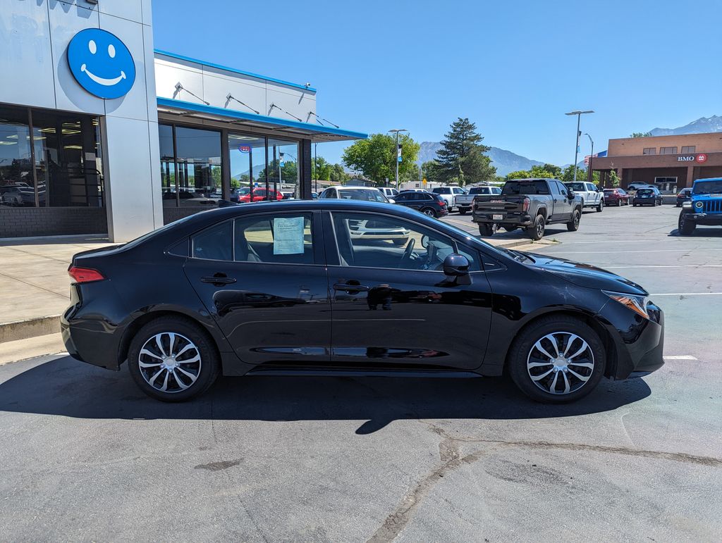 Used 2023 Toyota Corolla LE with VIN JTDB4MEEXP3009872 for sale in Sandy, UT