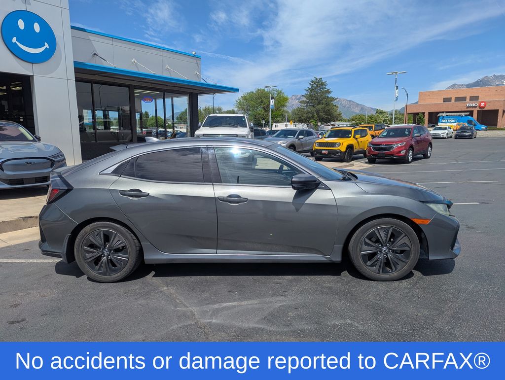 Used 2018 Honda Civic Hatchback EX with VIN SHHFK7H52JU414900 for sale in Sandy, UT