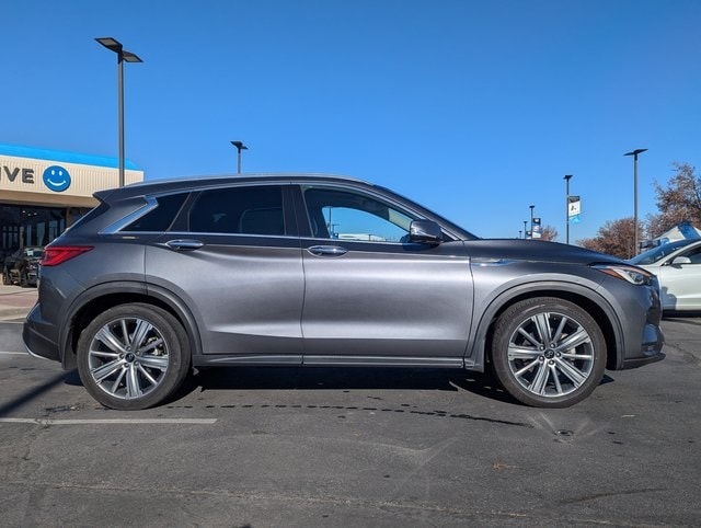 Used 2021 INFINITI QX50 Sensory with VIN 3PCAJ5CB2MF123138 for sale in Sandy, UT