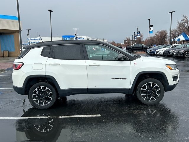 Used 2020 Jeep Compass Trailhawk with VIN 3C4NJDDB4LT171802 for sale in Sandy, UT