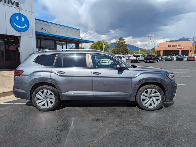 Used 2021 Volkswagen Atlas SEL with VIN 1V2BR2CA2MC579753 for sale in Sandy, UT