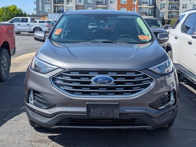 Used 2022 Ford Edge Titanium with VIN 2FMPK4K93NBA91438 for sale in Sandy, UT