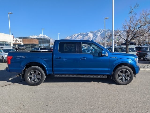 Used 2018 Ford F-150 Lariat with VIN 1FTEW1EG4JFC19638 for sale in Sandy, UT