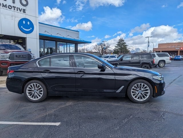 Used 2022 BMW 5 Series 530i with VIN WBA13BJ06NWX74440 for sale in Sandy, UT