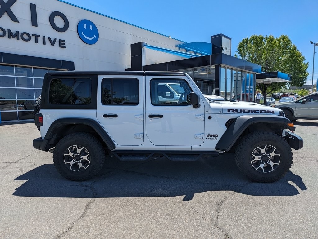 Used 2021 Jeep Wrangler Unlimited Rubicon with VIN 1C4HJXFN0MW744079 for sale in Sandy, UT
